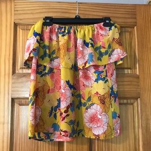 Off the shoulder blouse